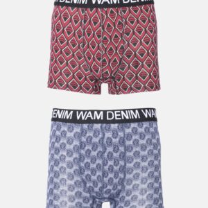 Boxer 73006 Mabou Grey Dark Red