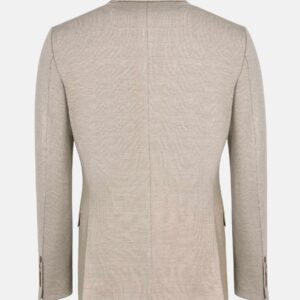 Alternative view of Mustaine Glen Plaid Pattern Beige Blazer