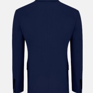 Alternative view of Slim Fit Navy Textured Blazer