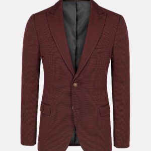 Franco Dark Red Blazer