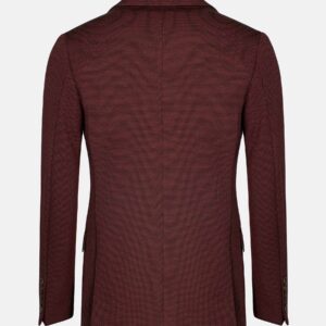 Alternative view of Franco Dark Red Blazer