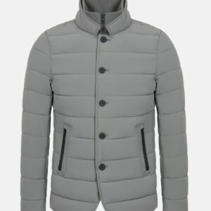 The Berengar Military Grey Winter Jacket