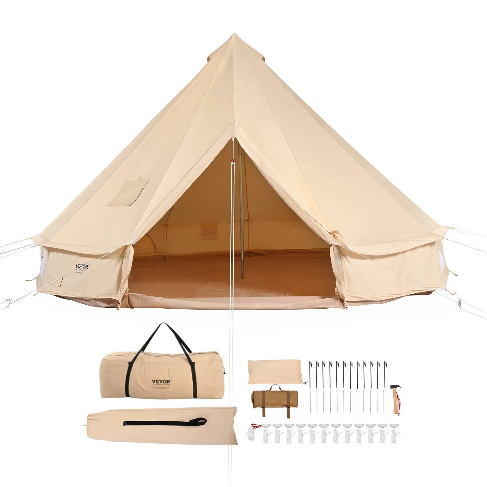 Alternative view of VEVOR Canvas Bell Tent