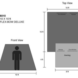 Alternative view of Kodiak Canvas Deluxe Flex-Bow Canvas Tent
