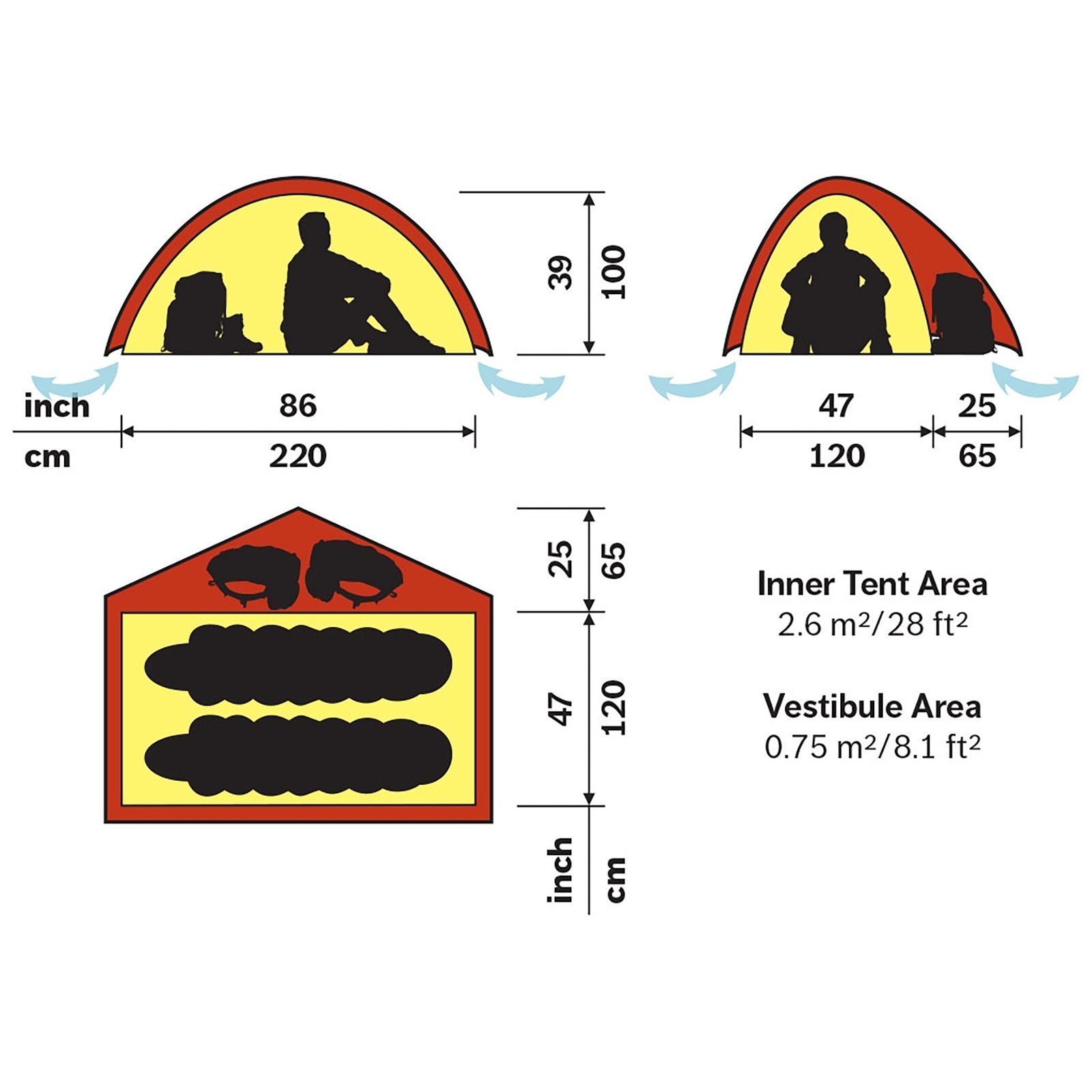 Alternative view of Hilleberg Niak 2 Person Tent